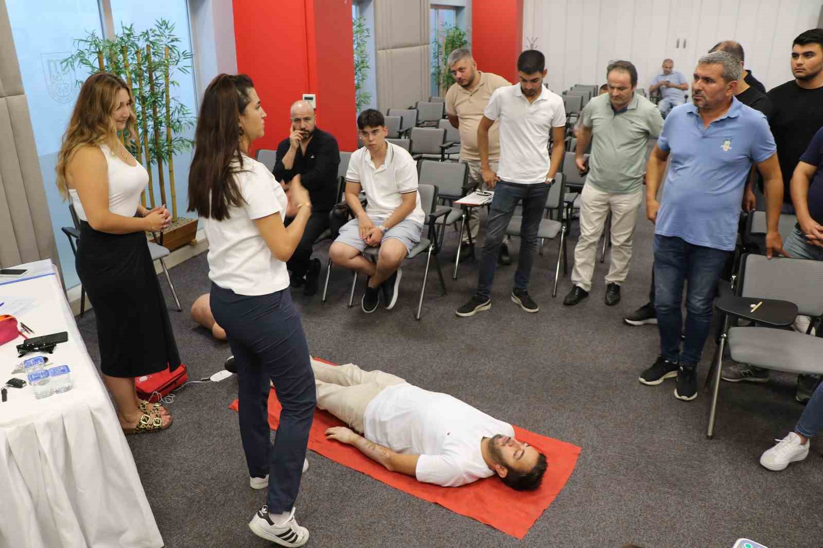 AYTO’da Temel İlk Yardım Eğitimi düzenlendi