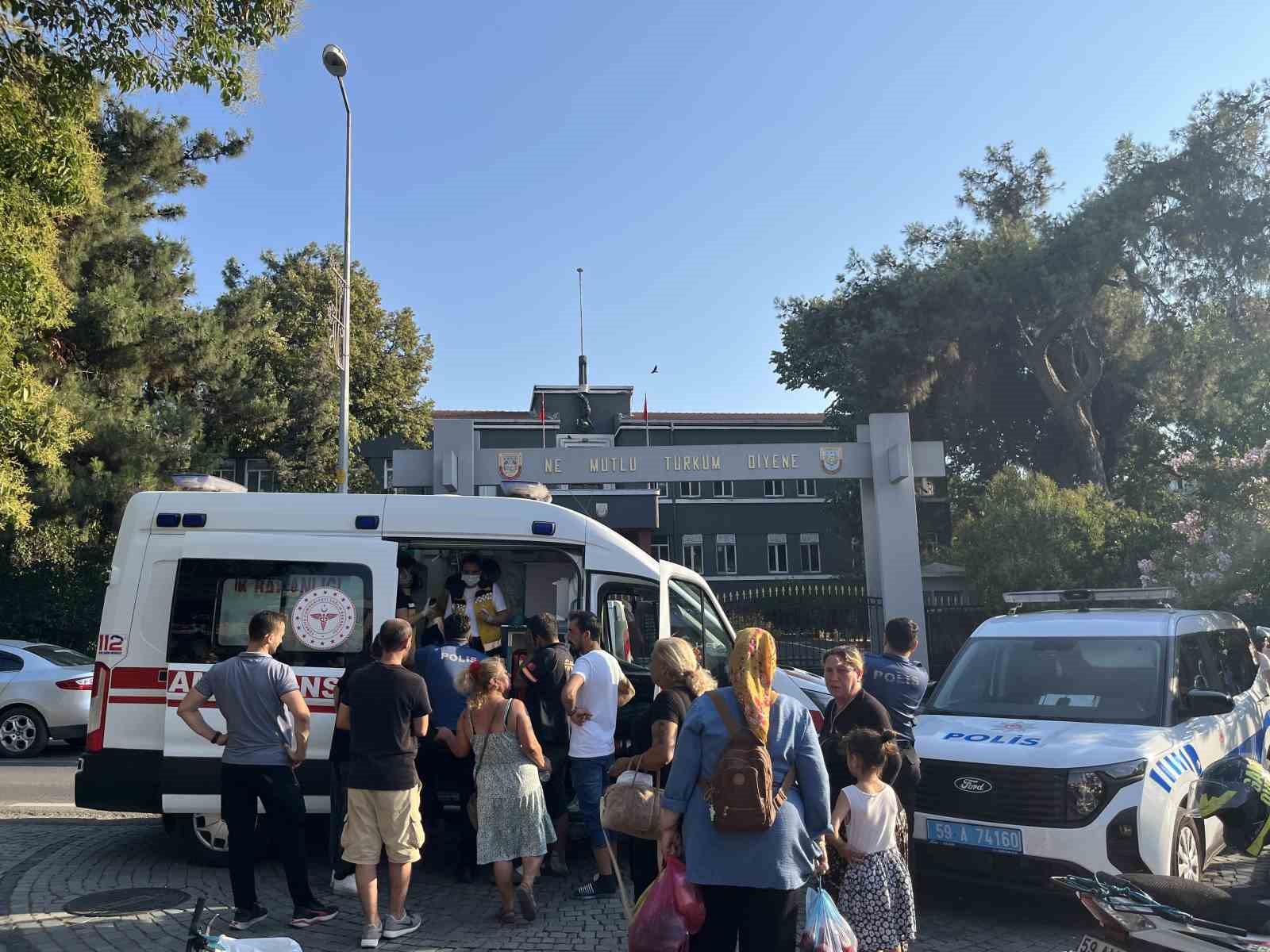 Çorlu’da bıçaklı yaralama