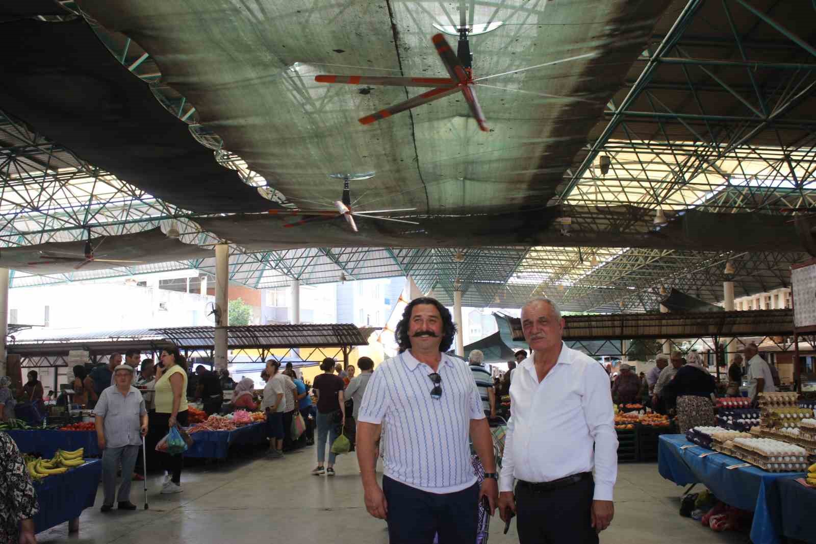 Sultanhisar’da pazarcı esnafı rahat nefes alacak