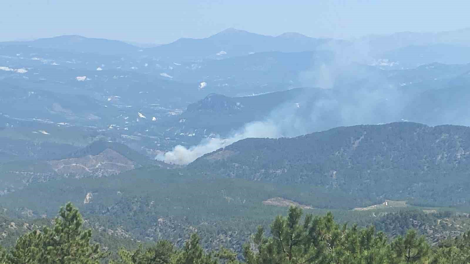 Denizli&rsquo;de boş evde &ccedil;ıkan yangın ormana sı&ccedil;radı
