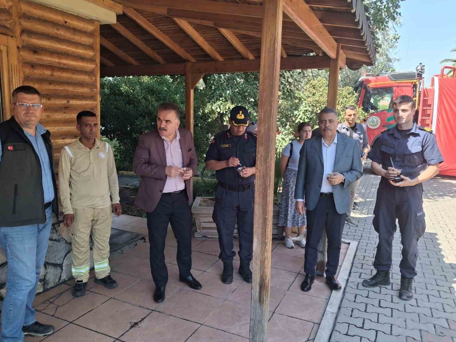 Orman şehitleri i&ccedil;in helva hayrı yapıldı
