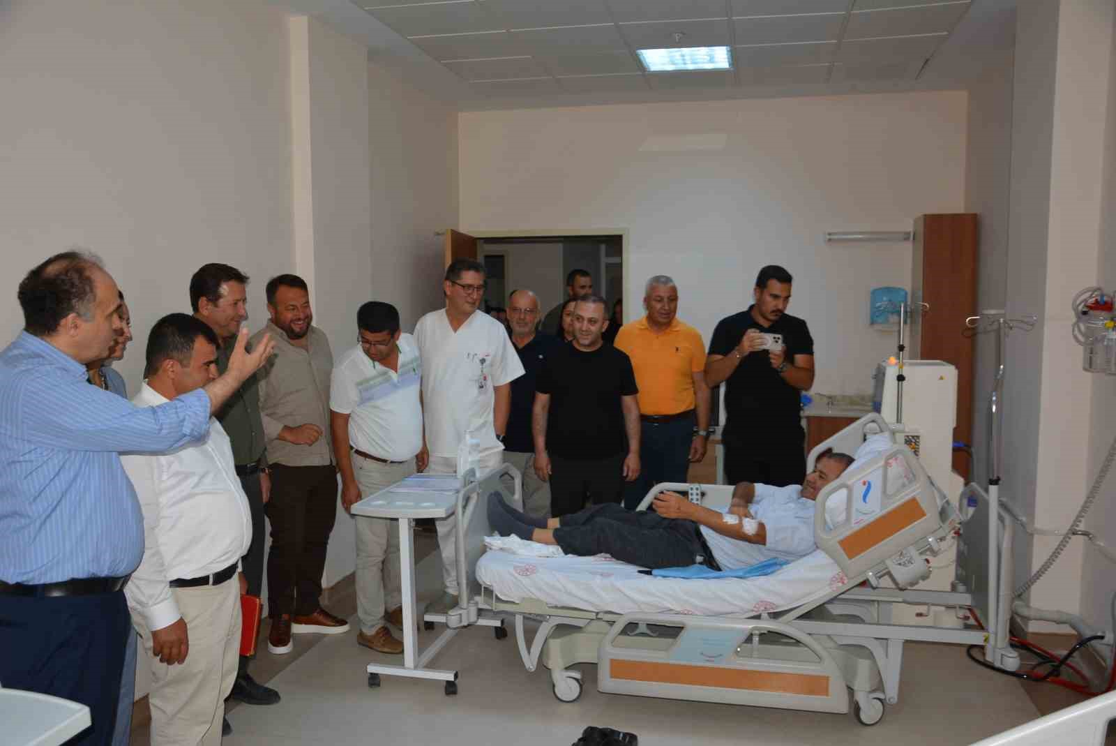 Hayırseverden hastaneye 2 adet diyaliz cihazı bağışı