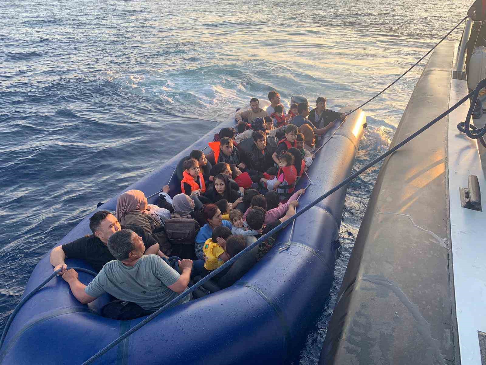 Çanakkale’de 38 kaçak göçmen yakalandı