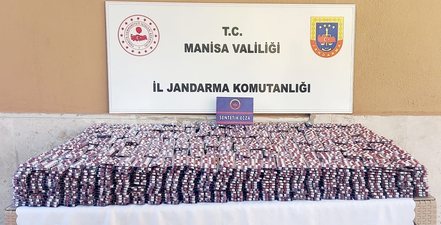 Manisa’da jandarmadan uyuşturucuya darbe