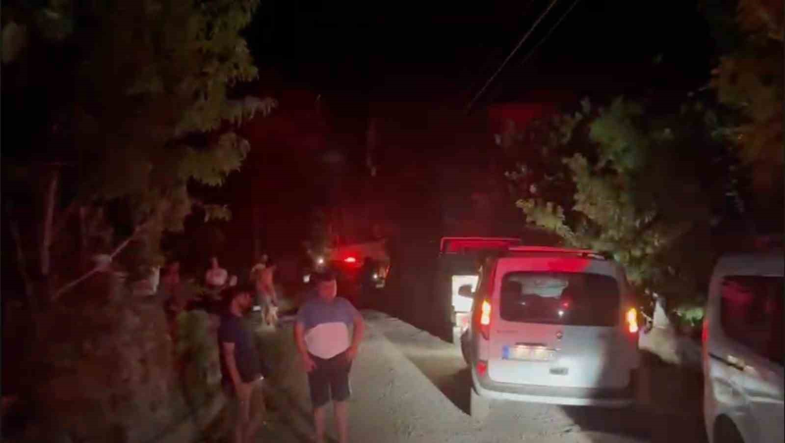 Gazipaşa’da yangın sebebiyle bir mahalle tedbir amaçlı tahliye edildi