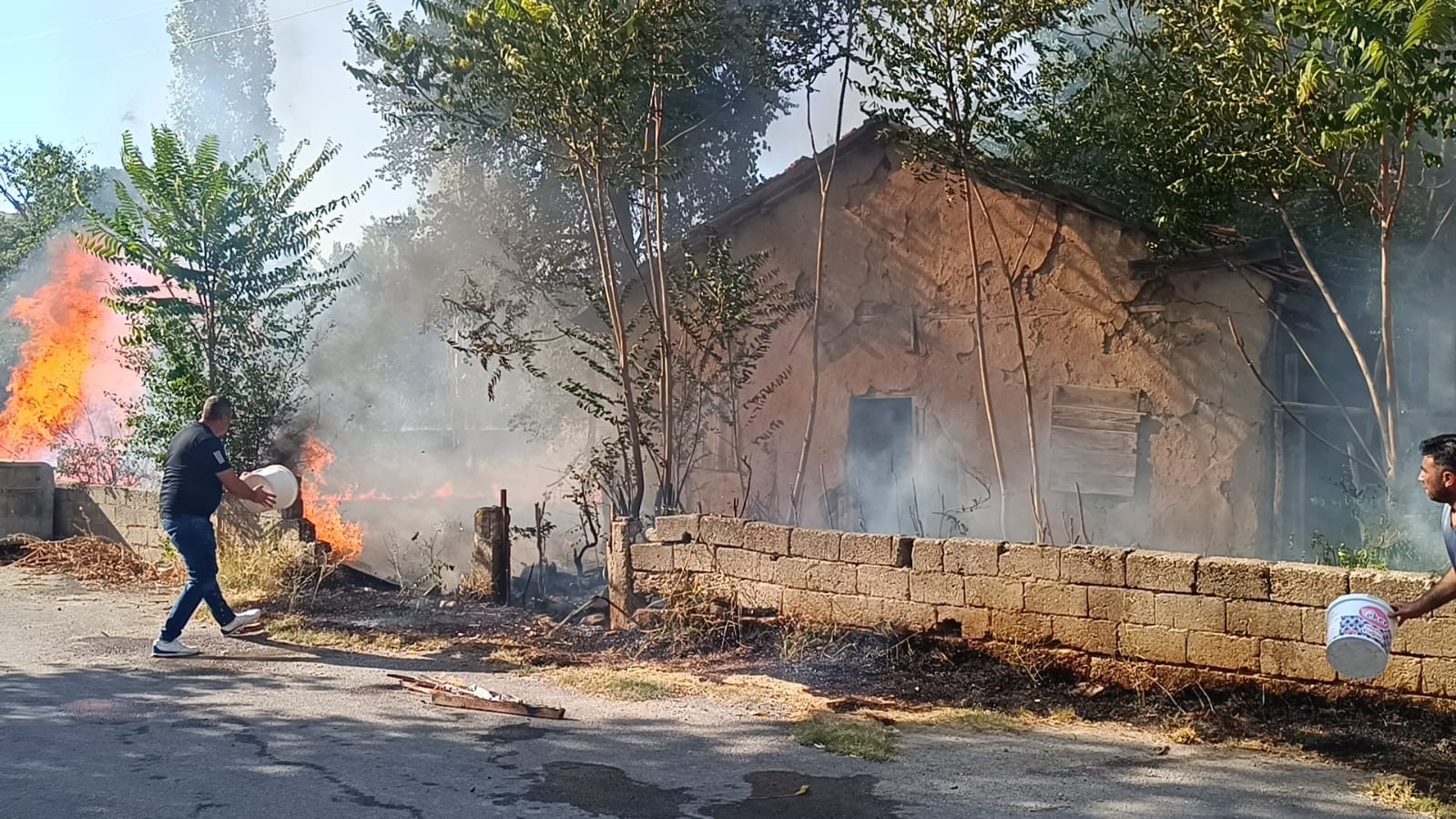 Afyonkarahisar’da yangın paniği