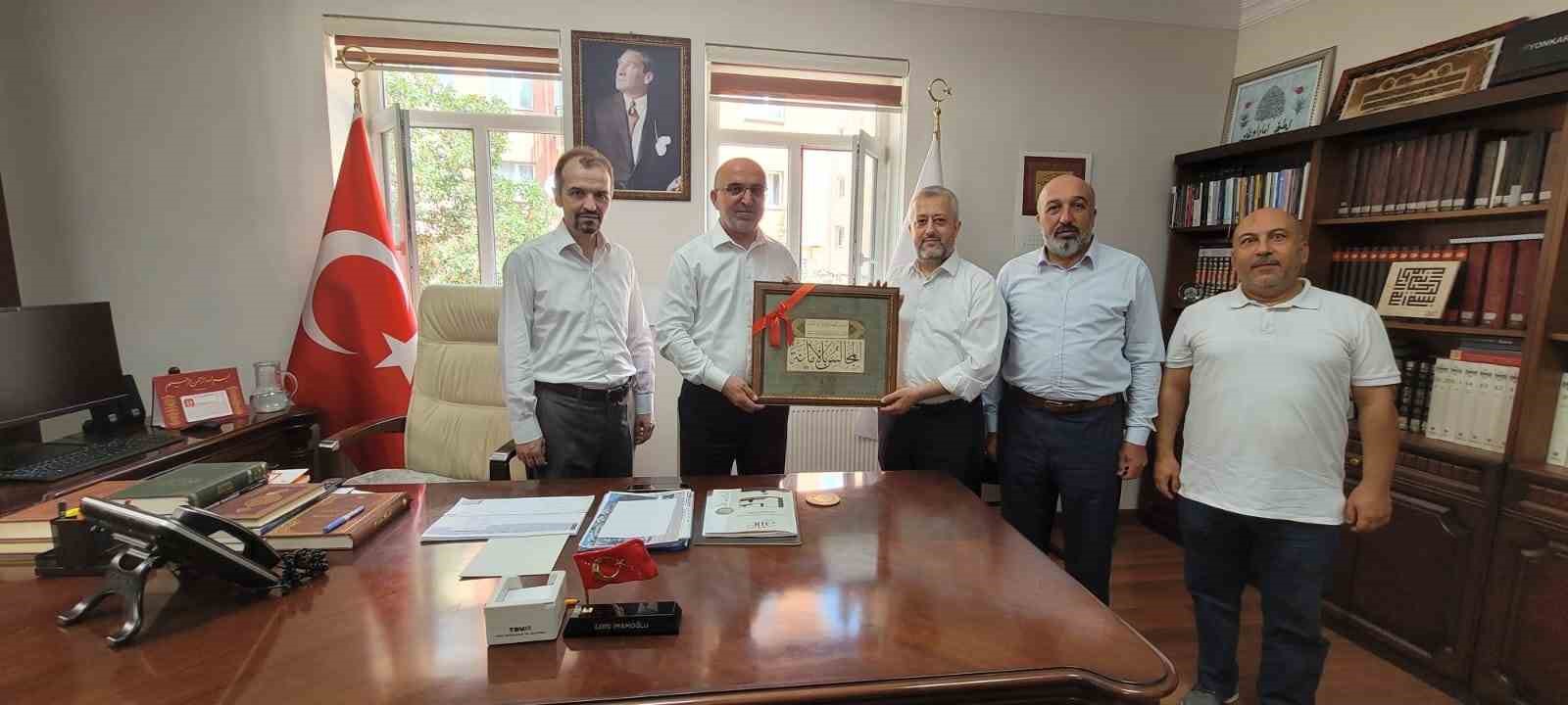 Kütahya Dini İhtisas Merkezi’nden İl Müftülüğüne ziyaret