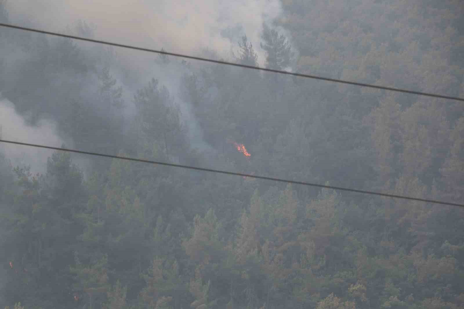 Karab&uuml;k&rsquo;te orman yangını 69 saattir s&uuml;r&uuml;yor
