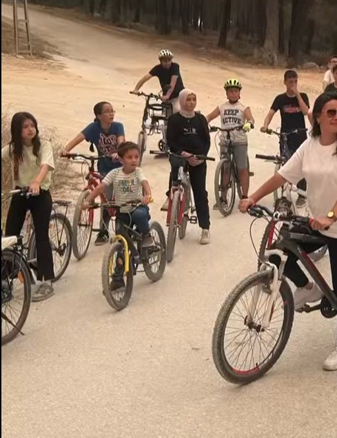 Bisiklet etkinliği Bilecik&rsquo;te yoğun ilgi g&ouml;rd&uuml;
