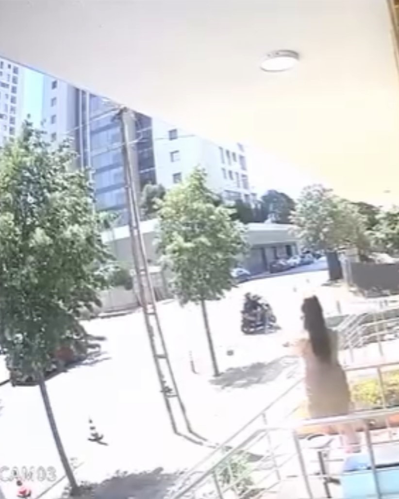 Ümraniye’de silahlı yaralama kamerada