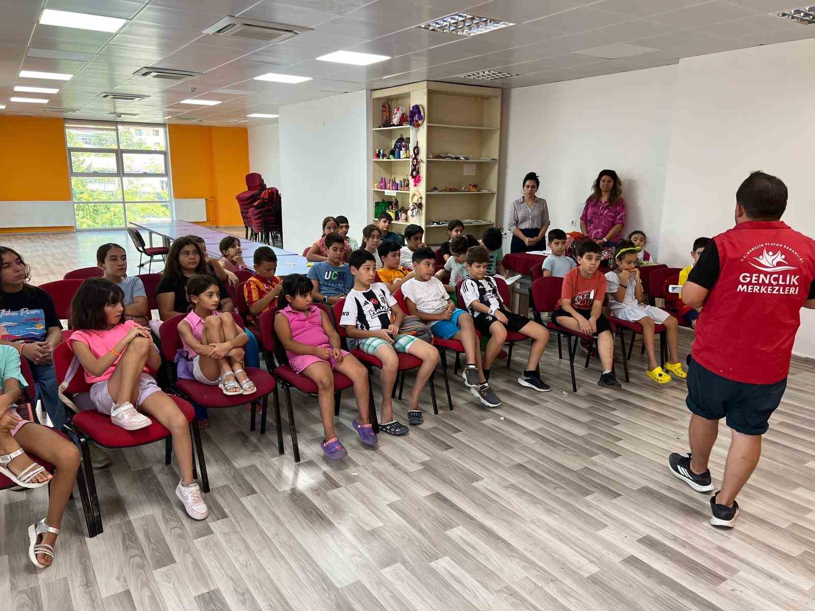 Gençlere yangın farkındalığı aşılandı