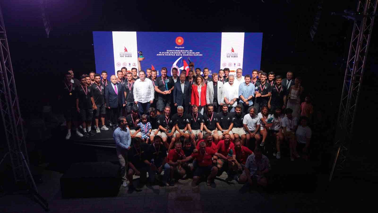 Cumhurbaşkanlığı 6. Uluslararası Yat Yarışları Kıbrıs etabı sona erdi
