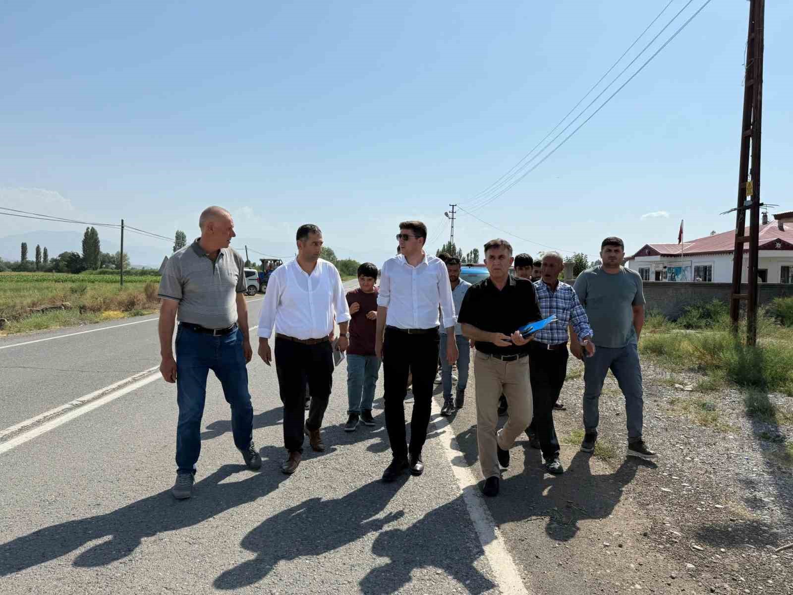 Kaymakam Erdoğan’dan köy ziyareti