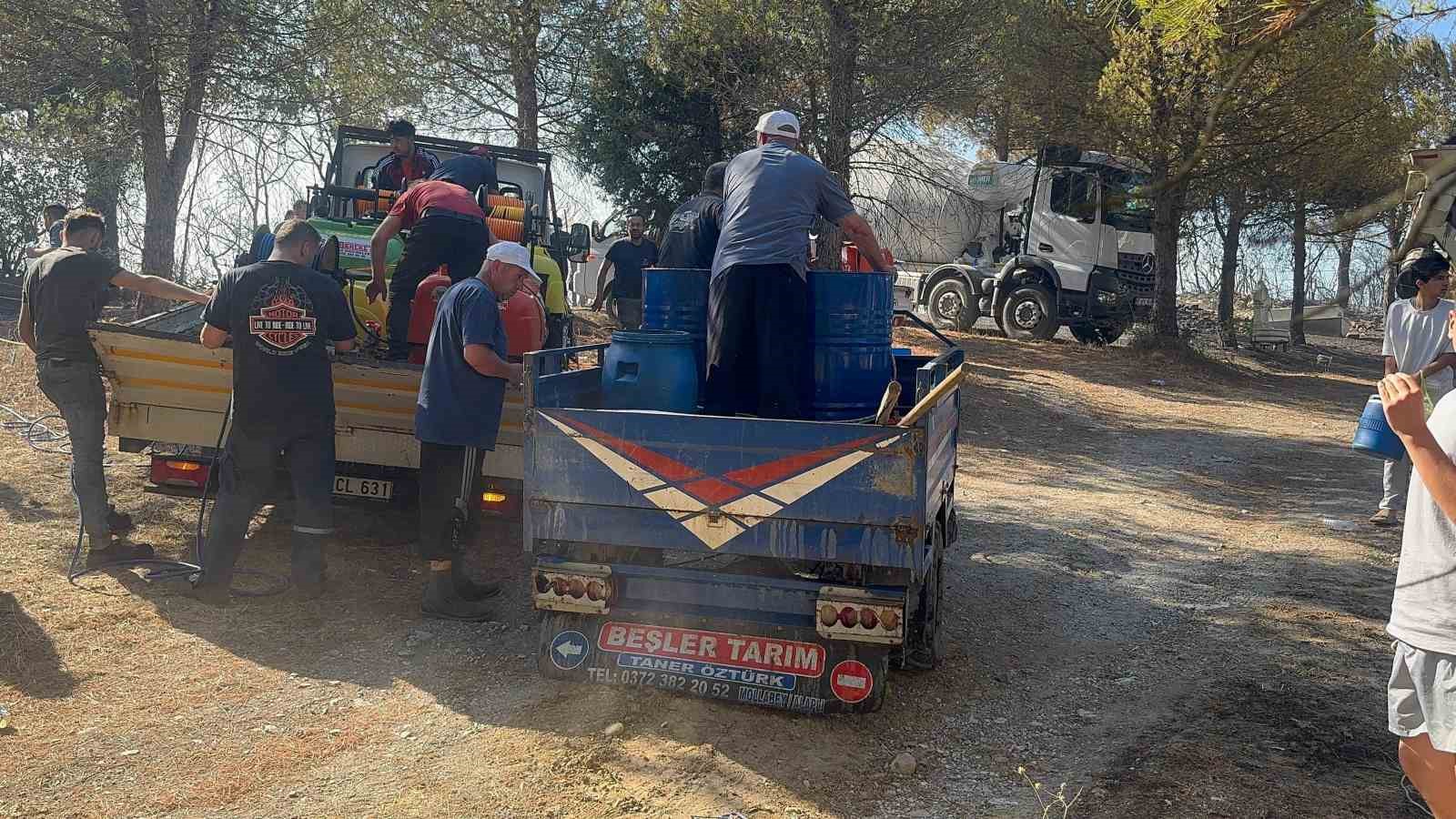 Alaplı&rsquo;da ormanlık alanda yangın
