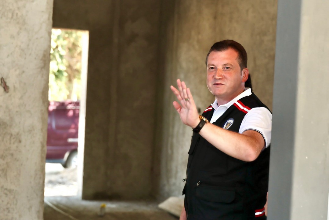 Başkan Balcıoğlu, &Ccedil;eltik&rsquo;teki sosyal tesis projesini yerinde inceledi
