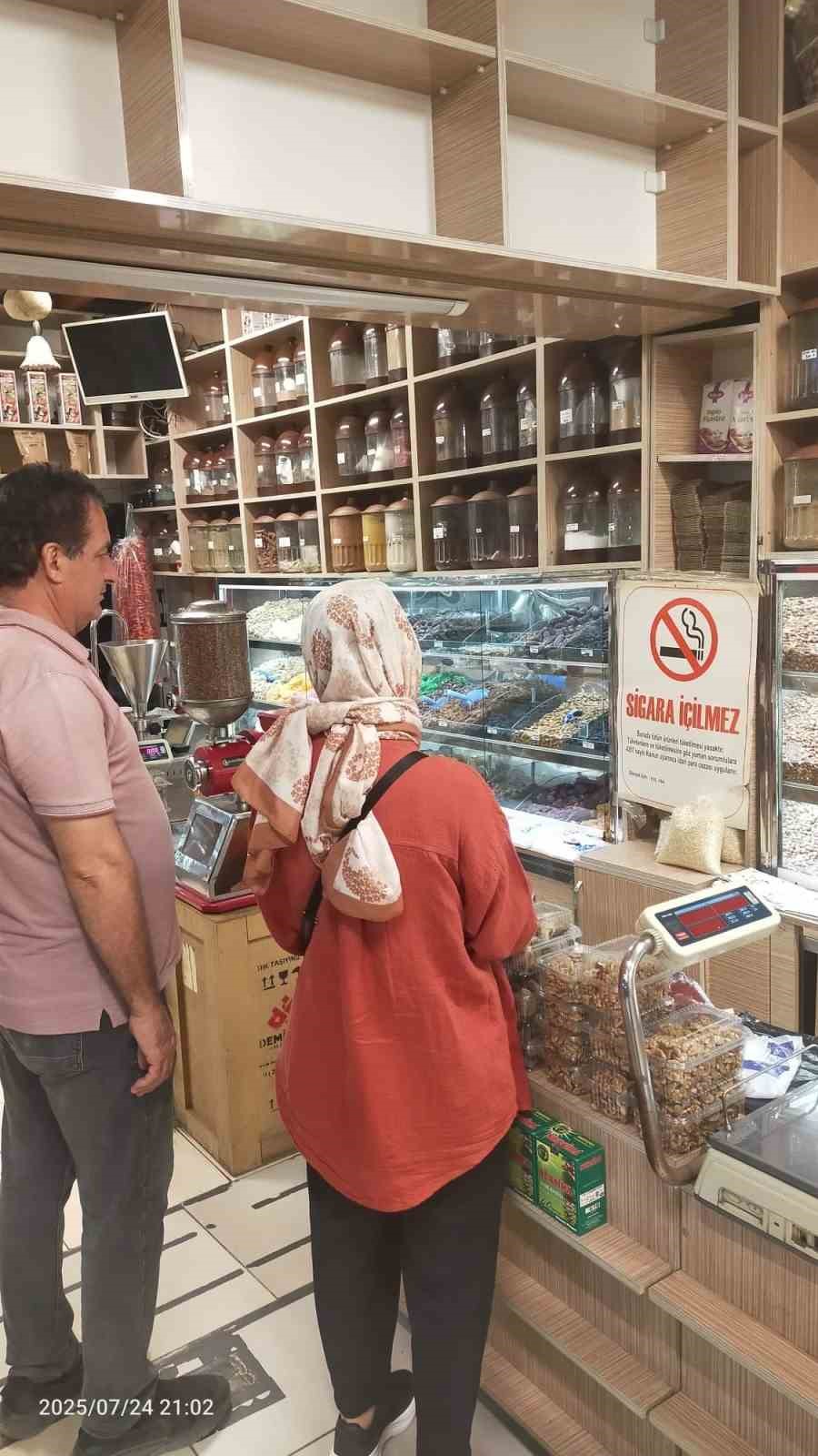 Gazipaşa&rsquo;da sigara denetimi yapıldı
