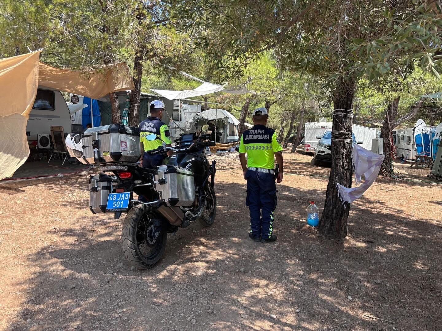 Dat&ccedil;a&rsquo;da orman yangınlarına karşı 7/24 n&ouml;bet
