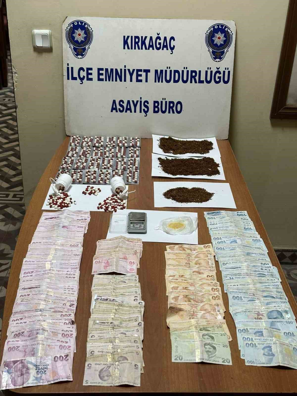 Kırkağa&ccedil;&rsquo;ta uyuşturucu operasyonu: 1 tutuklama
