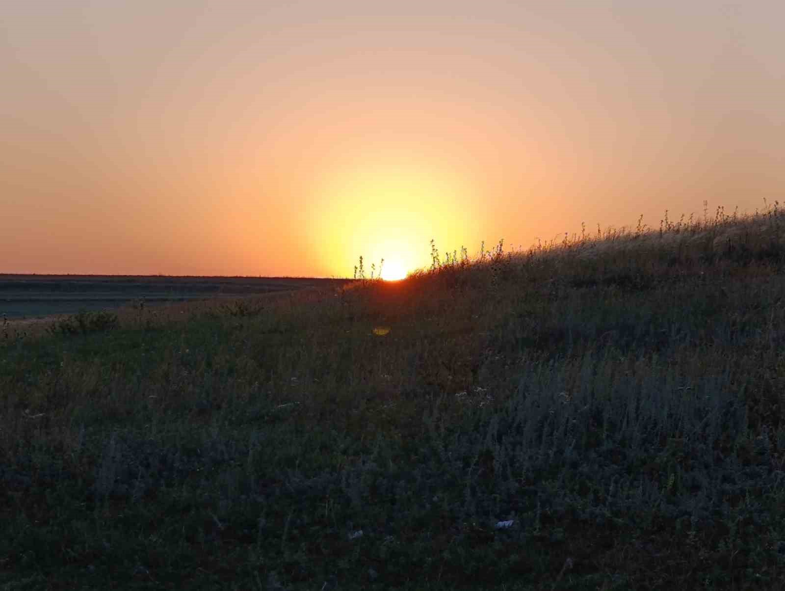 Kars’ta gün doğumu büyüledi
