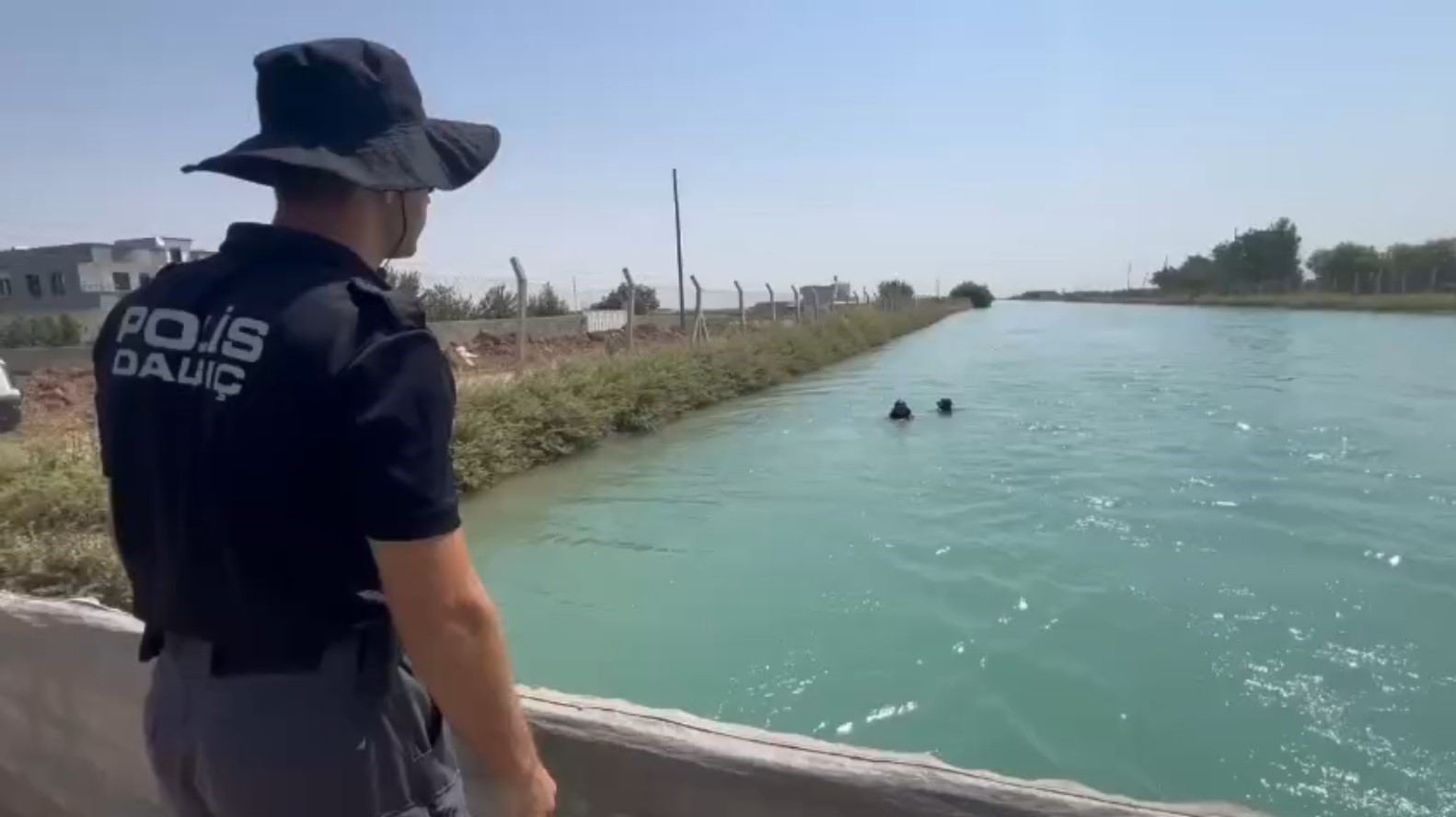 Akıntıya kapılan şahsı arama çalışması başlatıldı