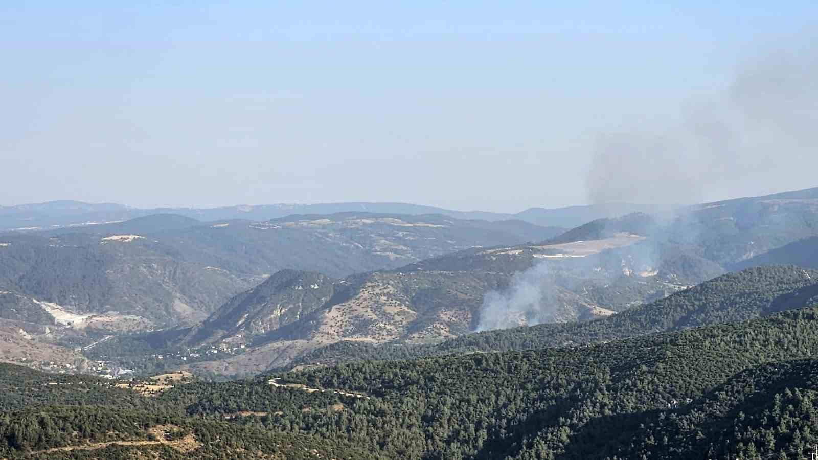 Bilecik’te çıkan orman yangını kontrol altına alındı