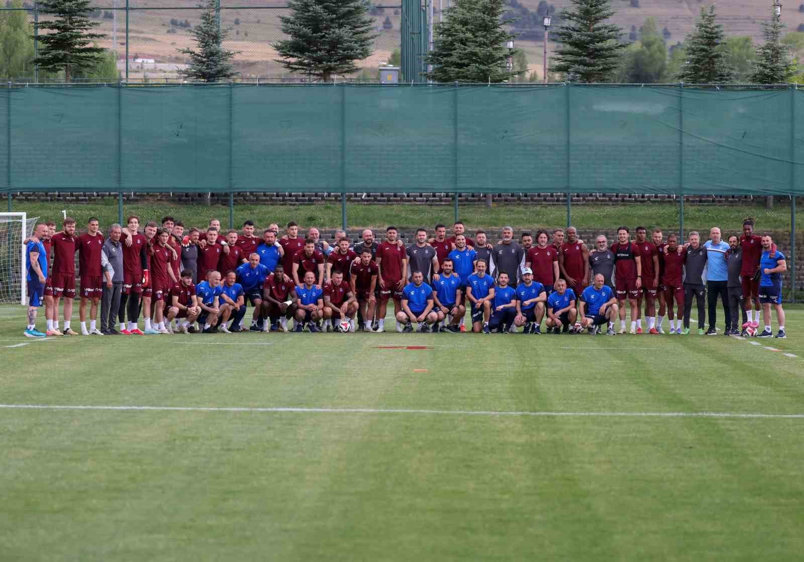 Trabzonspor’un Erzurum kampı tamamlandı