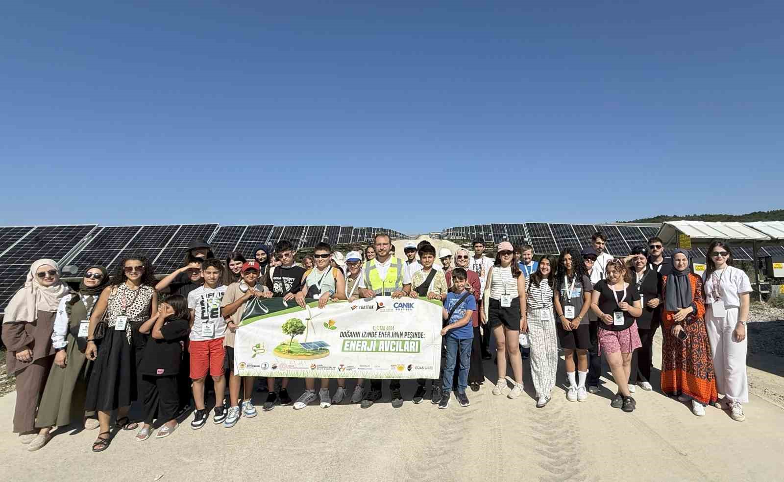 Canik’te genç kaşifler enerjinin peşinde