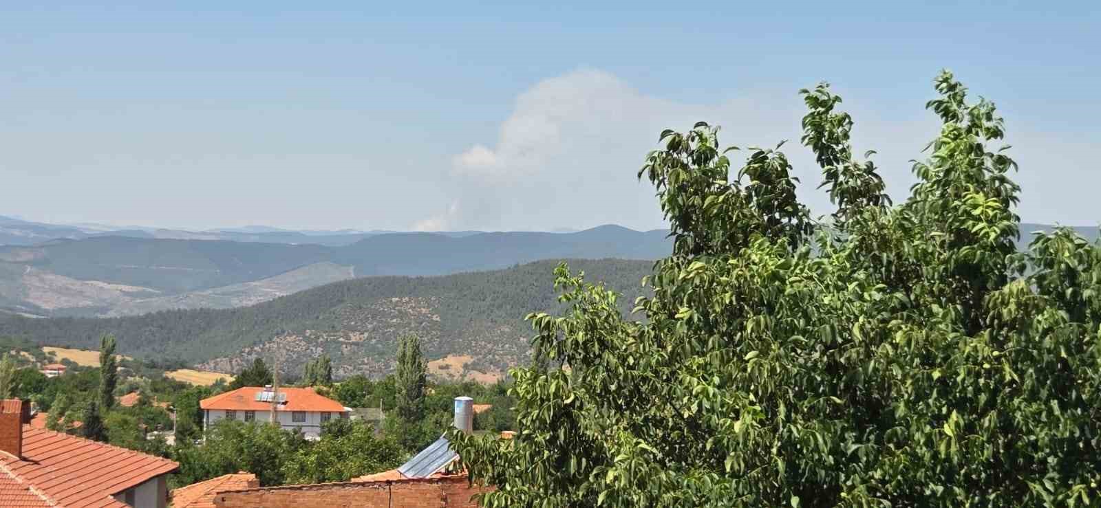 Harmancık yangını ikinci gününde de devam ediyor