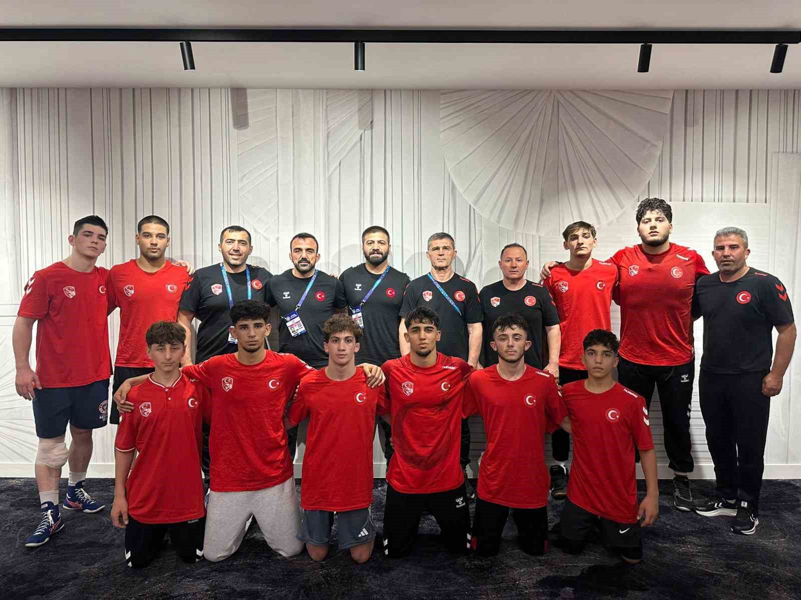 Atina’da düzenlenecek U17 Dünya Güreş Şampiyonası yarın başlayacak