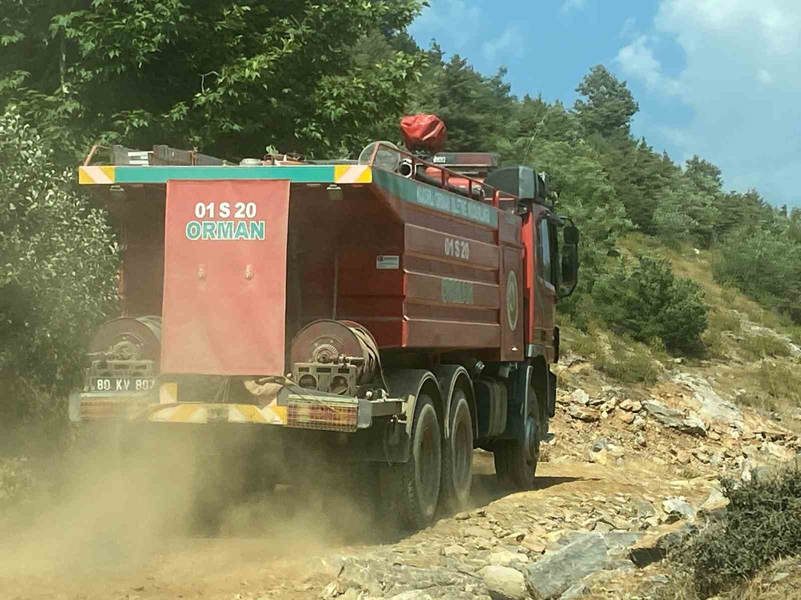 Osmaniye&rsquo;nin &ccedil;ıkan orman yangını devam ediyor
