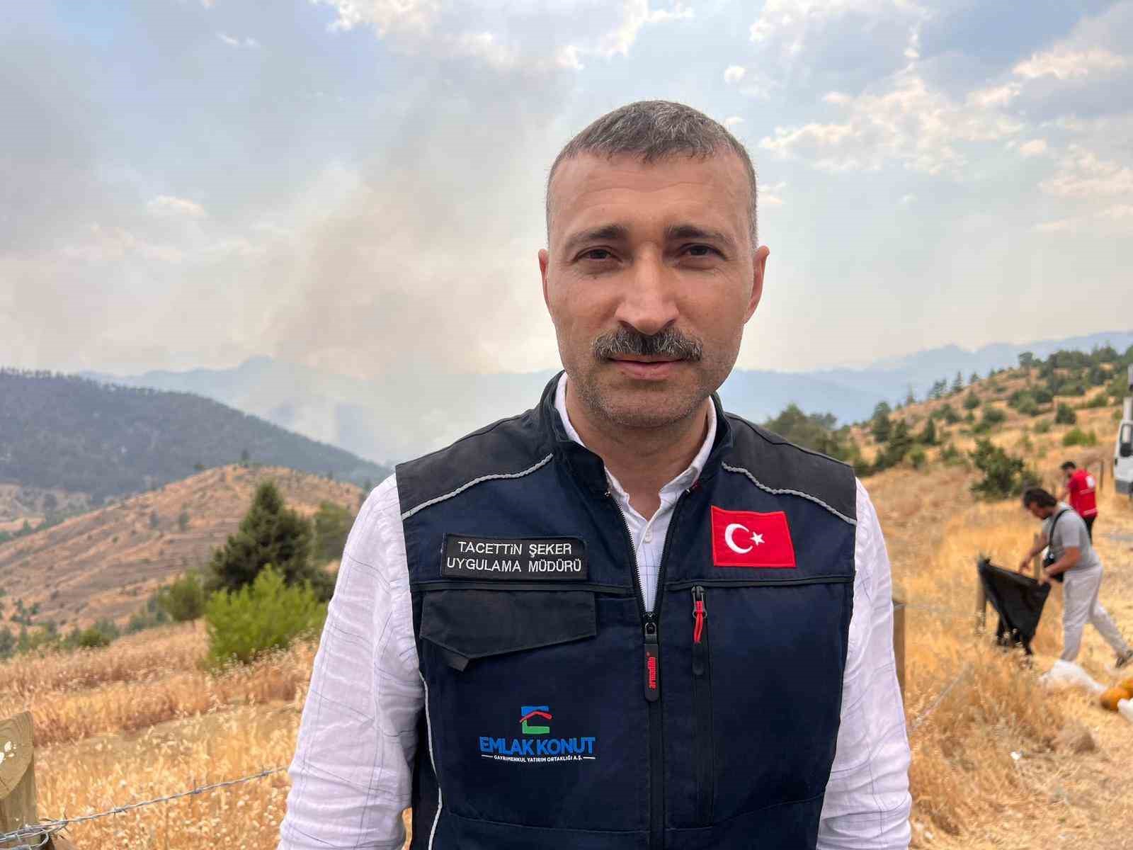 Kahramanmaraş&rsquo;ta orman yangınına m&uuml;dahale s&uuml;r&uuml;yor
