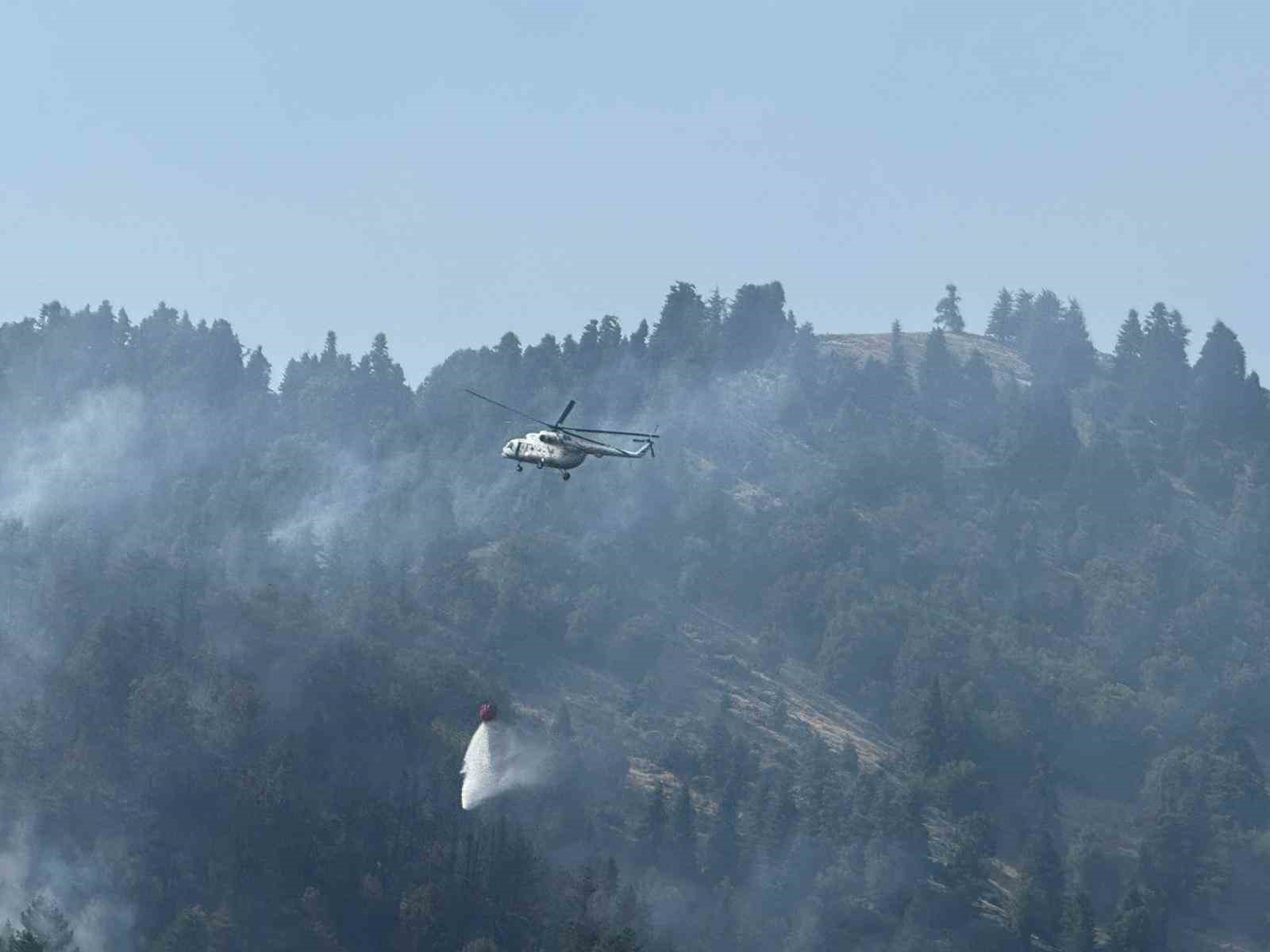 Osmaniye’deki orman yangını kontrol altına alındı