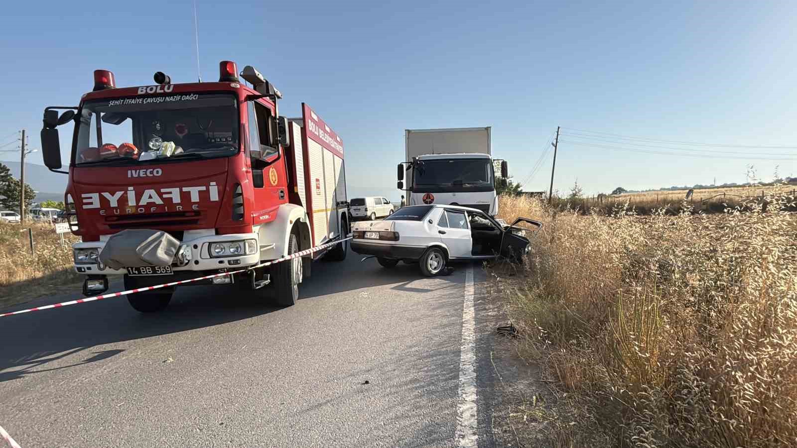 Bolu’da kazada ağır yaralanan genç hastanede hayatını kaybetti