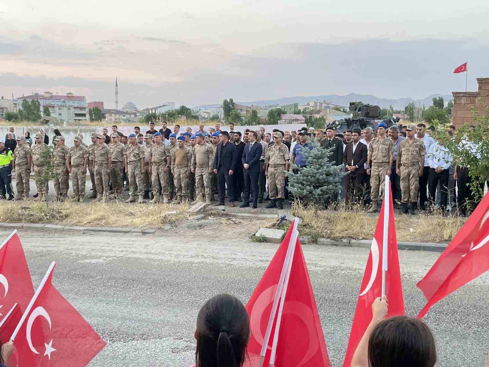 Şehit Binbaşı Arslan Kulaksız Malazgirt’te anıldı