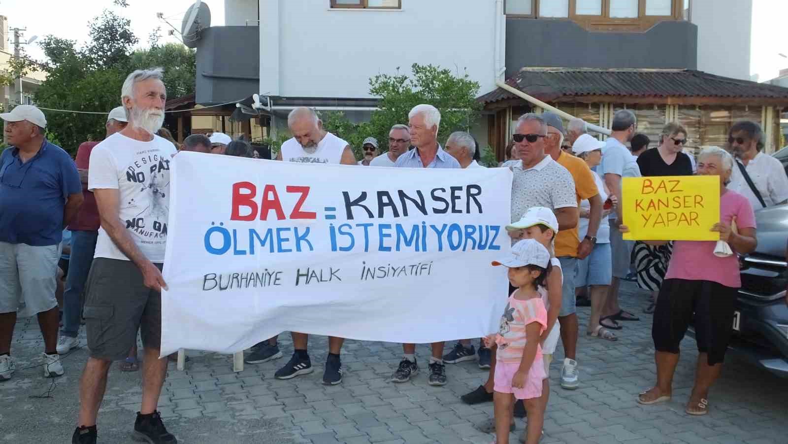 Balıkesir&rsquo;de mahallelinin baz istasyonu tepkisi
