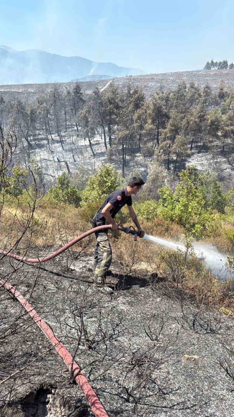 Kocaeli itfaiyesinden Bursa&rsquo;ya destek
