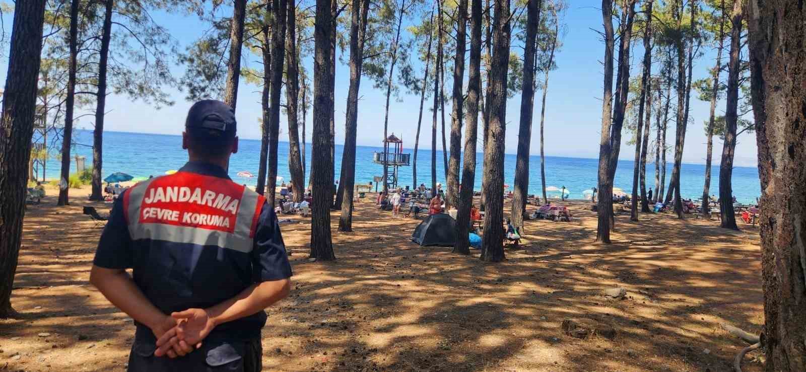 Jandarmadan çevre ve orman yangınlarına karşı bilgilendirme