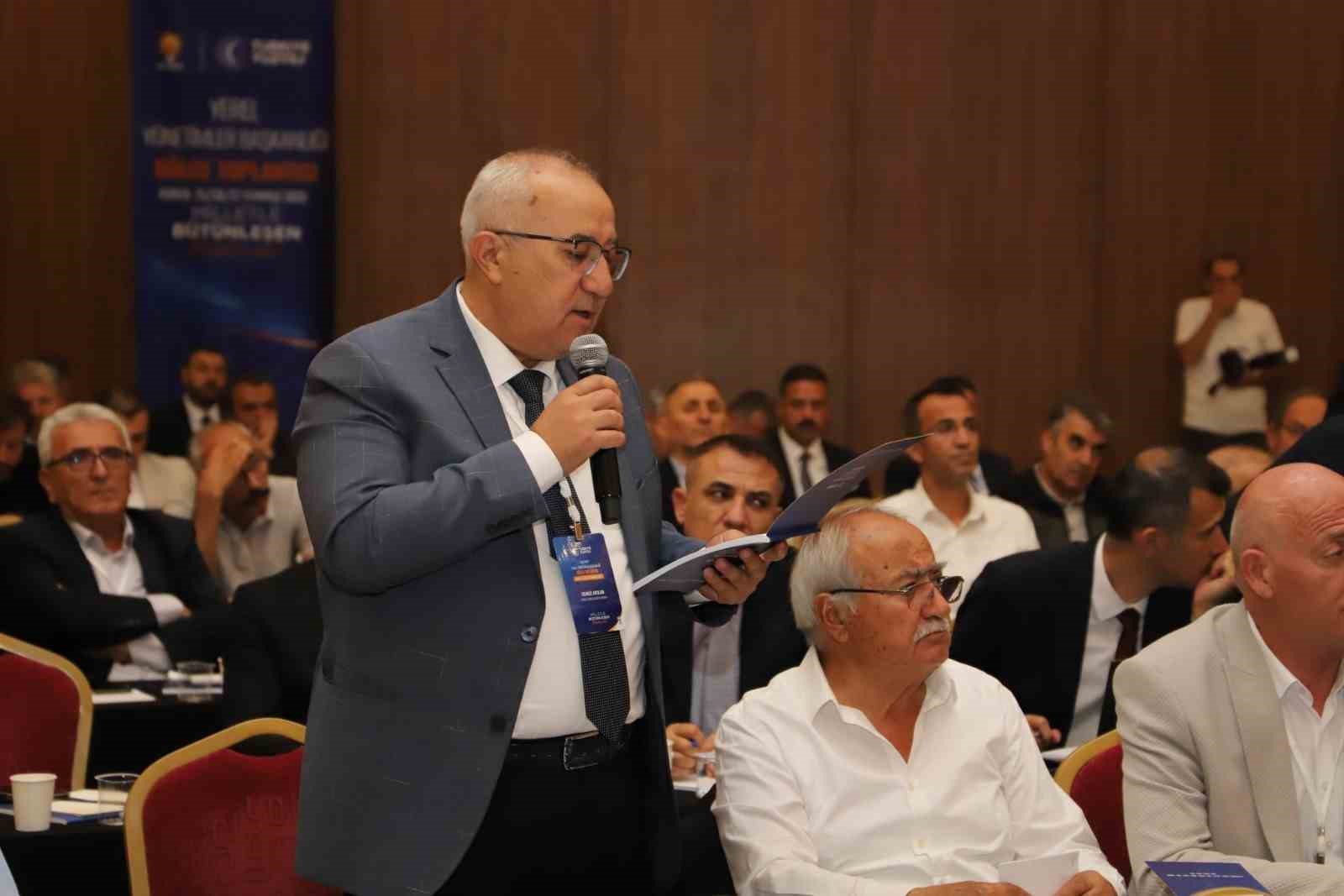 Başkan Arslan, Konya’daki Yerel Yönetimler Toplantısına katıldı