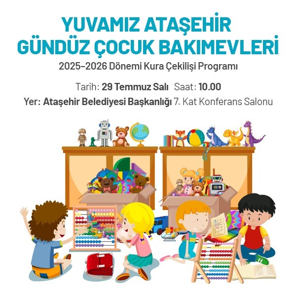 &rsquo;Yuvamız Ataşehir&rsquo;de yeni d&ouml;nem i&ccedil;in kura heyecanı
