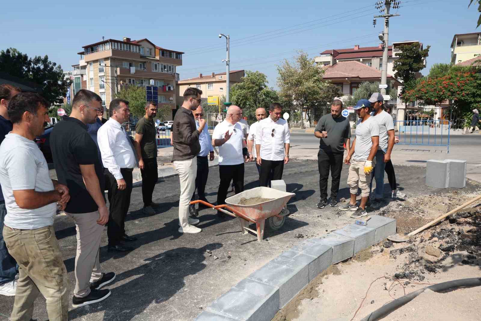 Ali Arıcan Caddesi yenileniyor
