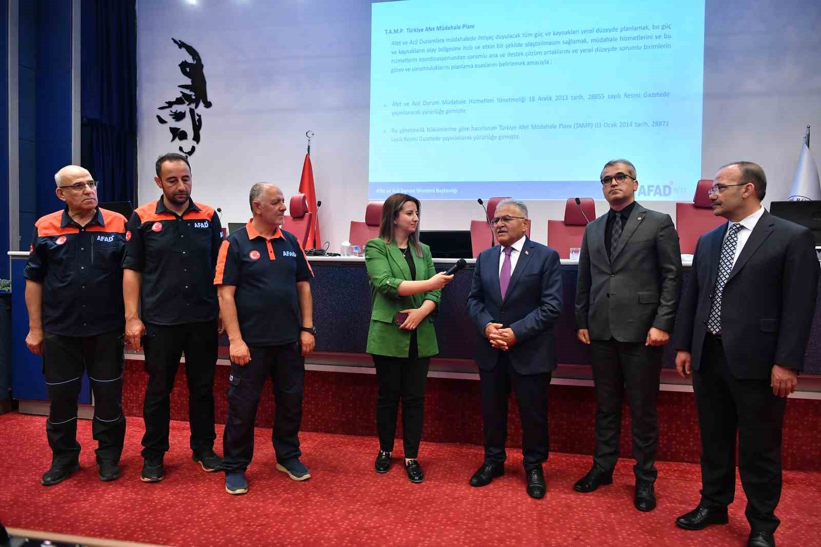 AFAD tarafından belediye personeline eğitim verildi