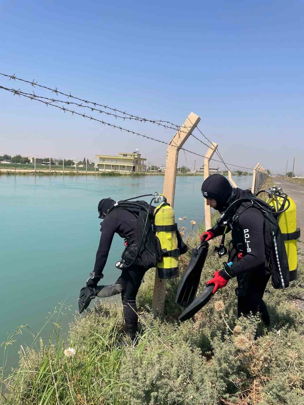 Şanlıurfa’da sulama kanalında kaybolan genç aranıyor