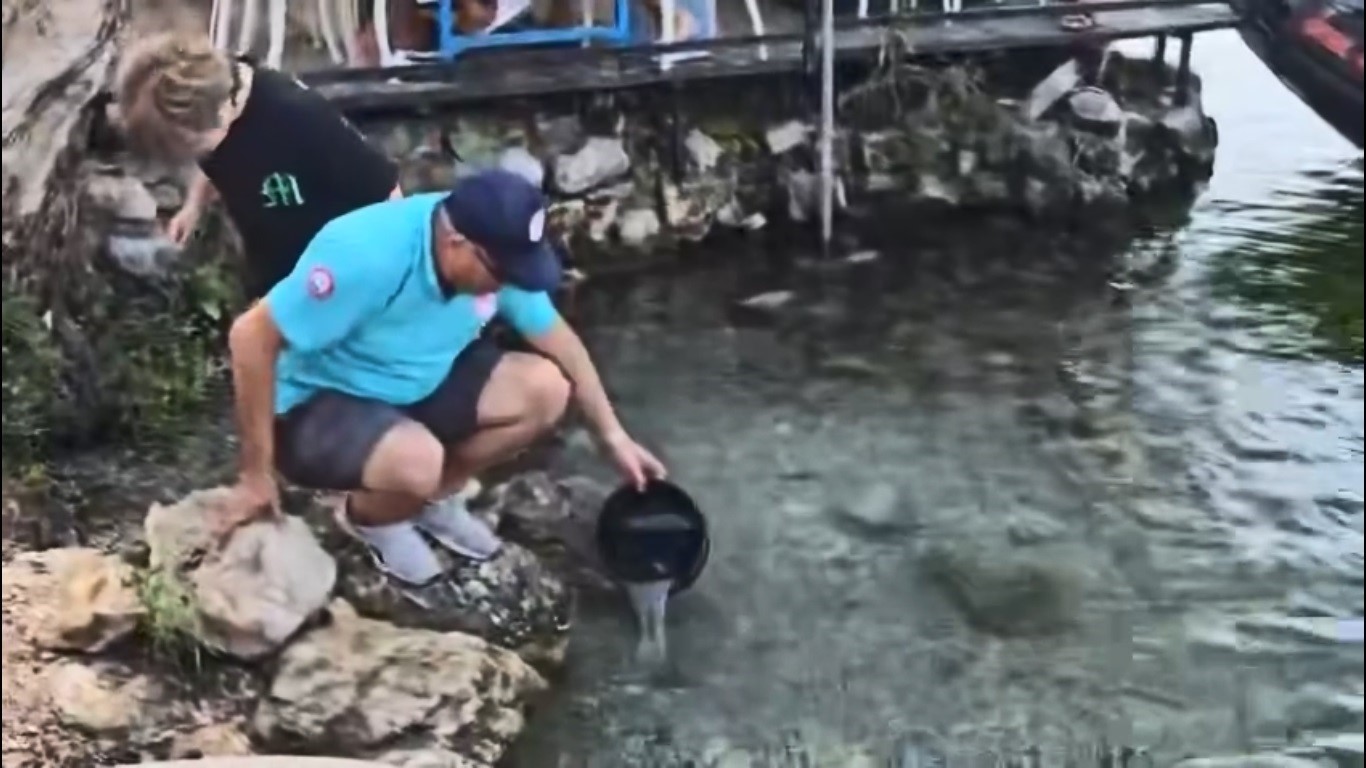 Kadın azmağına 35 bin levrek yavrusu bırakıldı