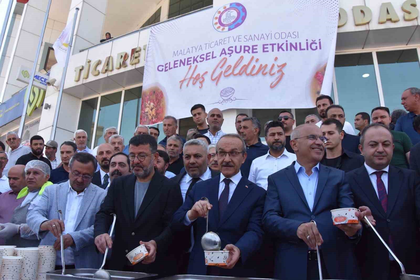 Ticaret ve Sanayi Odası Malatya’yı Aşure etrafında birleştirdi