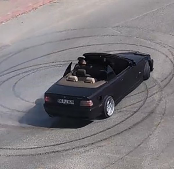 Kırşehir&rsquo;de drift atan s&uuml;r&uuml;c&uuml;ye 46 bin TL ceza
