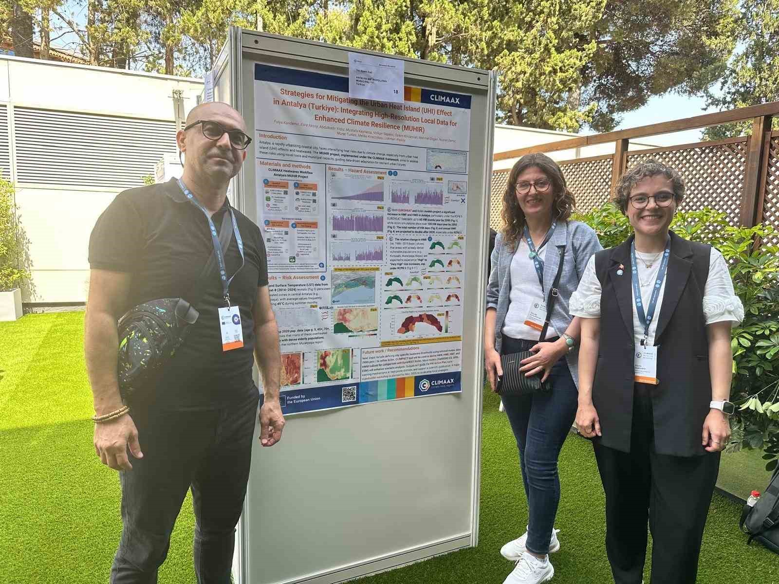 Antalya Büyükşehir Belediyesi, CLIMAAX Projesi ile Avrupa’da