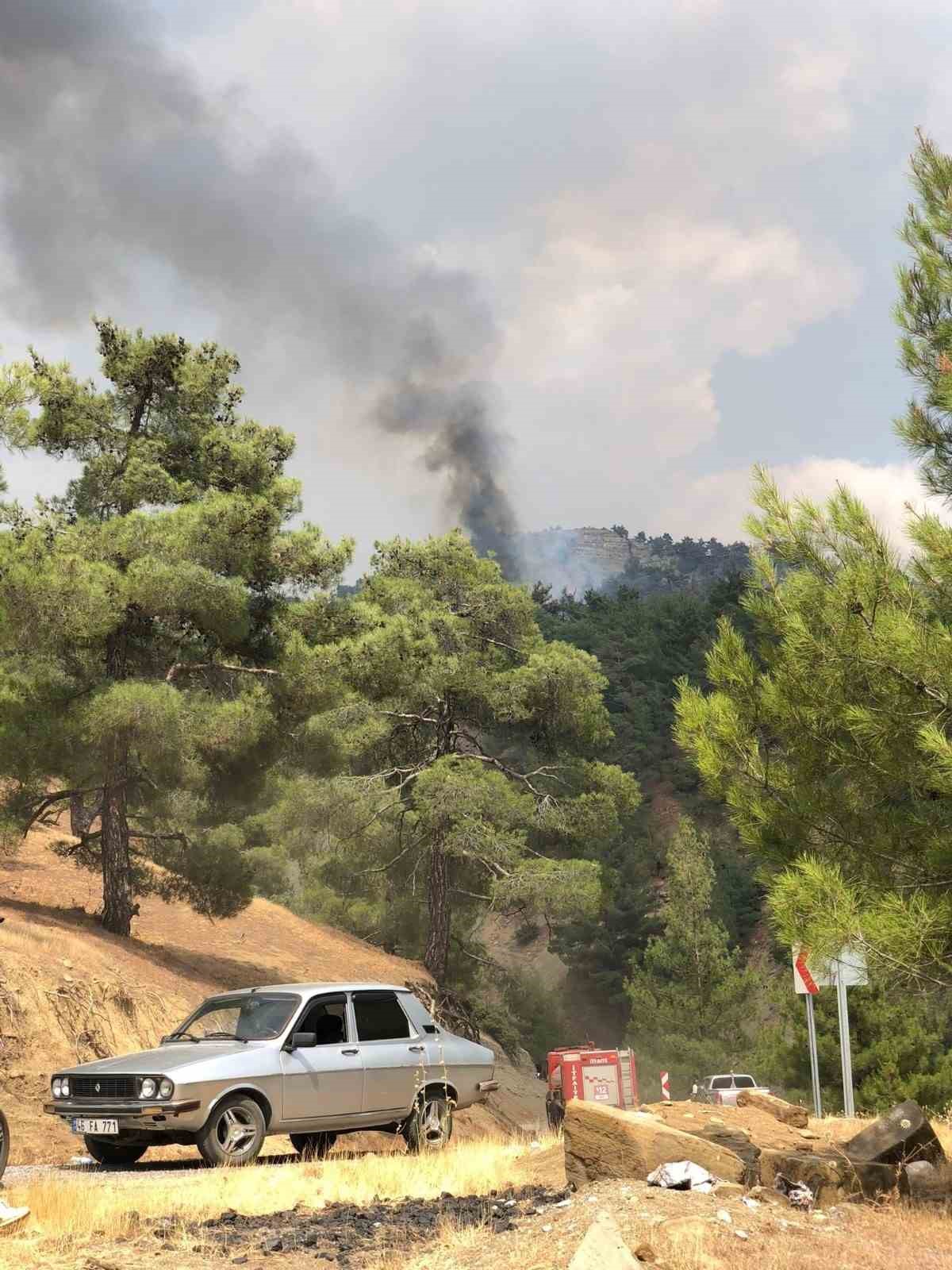 Kayseri Büyükşehir Belediyesi’nden Kahramanmaraş’taki orman yangınına destek