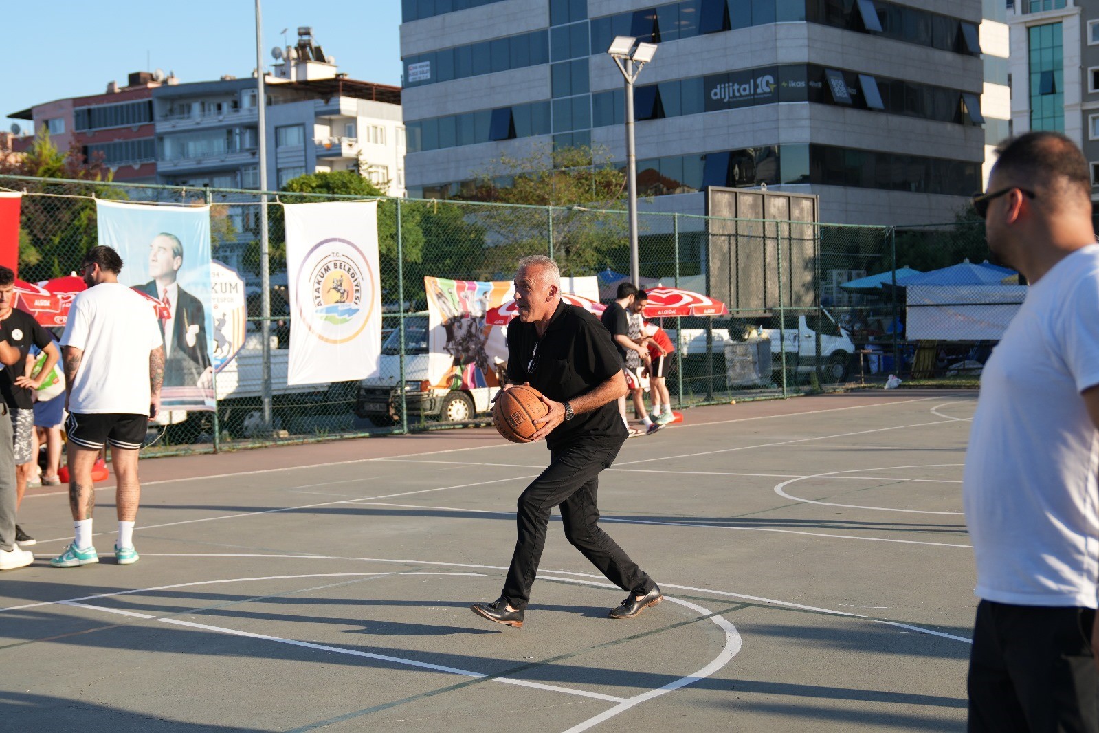 Atakum&rsquo;da 3x3 basketbol ş&ouml;leni
