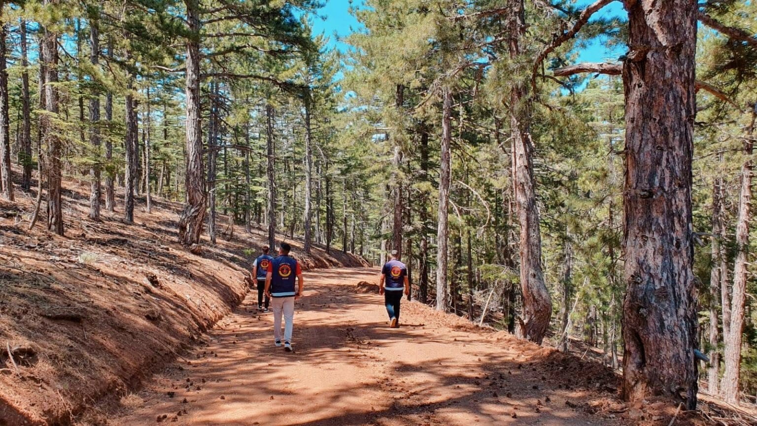 Kayseri’de ormanlar jandarma tarafından korunuyor