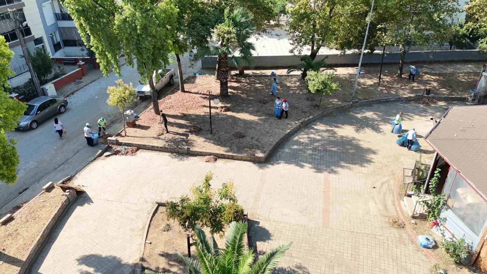 Nazilli Belediyesi’nden Sümer Mahallesi’nde bakım ve temizlik çalışması